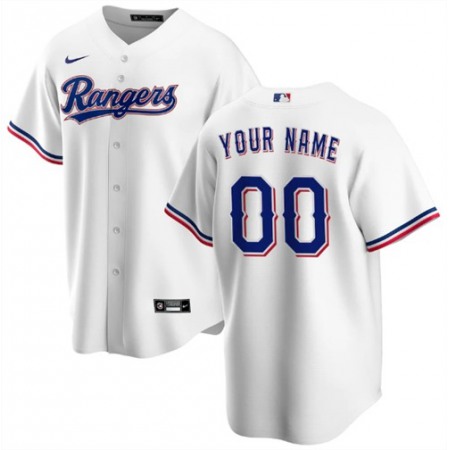 Men's Texas Rangers Customized Stitched MLB Jersey