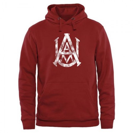 Alabama A&M Bulldogs Classic Primary Pullover Hoodie Cardinal