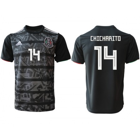 Men's Mexico #14 Javier Chicharito Soccer Jersey