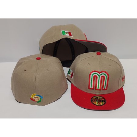 Mexico National Baseball Team Fitted Hat