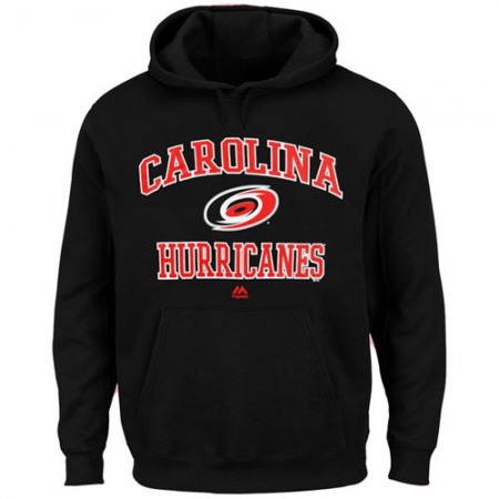 Carolina Hurricanes Majestic Heart & Soul Hoodie Black