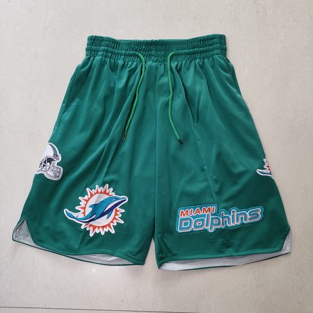 Miami Dolphins Green Shorts