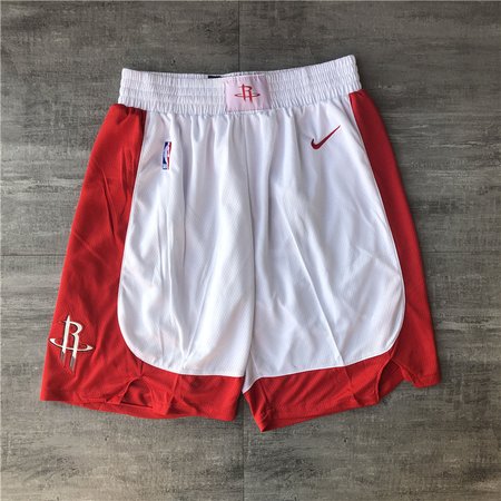 Houston Rockets White Shorts